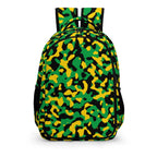 Jamaica Flag Camo Casual Backpack - Conscious Apparel Store
