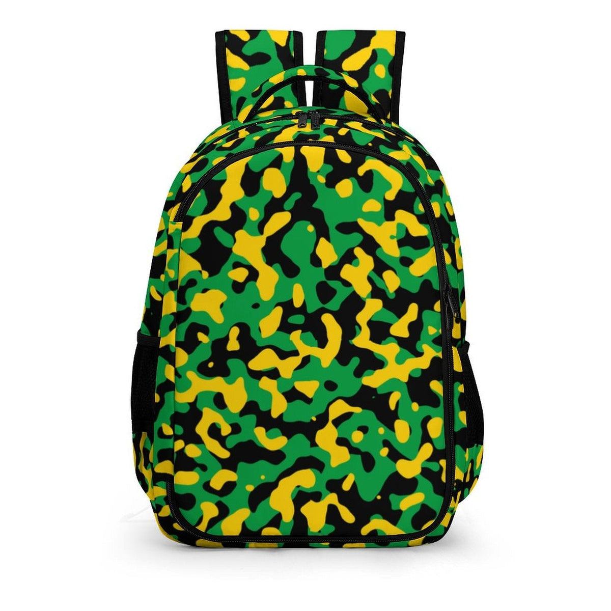 Jamaica Flag Camo Casual Backpack - Conscious Apparel Store
