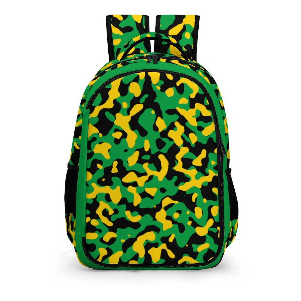 Jamaica Flag Camo Casual Backpack - Conscious Apparel Store