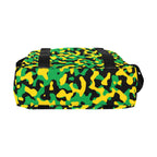 Jamaica Flag Camo Large Capacity Duffle Bag - Conscious Apparel Store