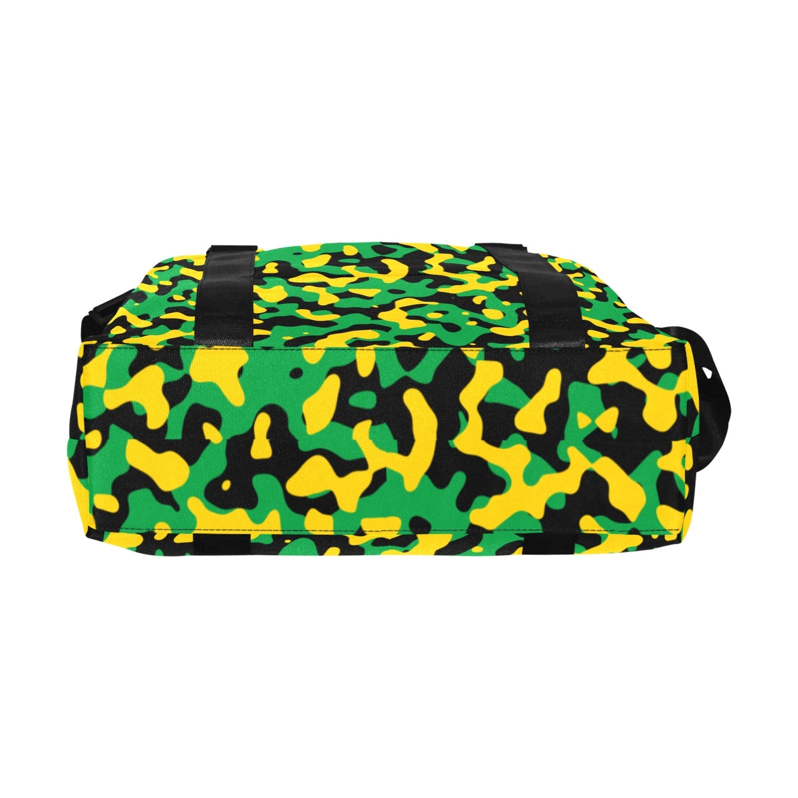 Jamaica Flag Camo Large Capacity Duffle Bag - Conscious Apparel Store