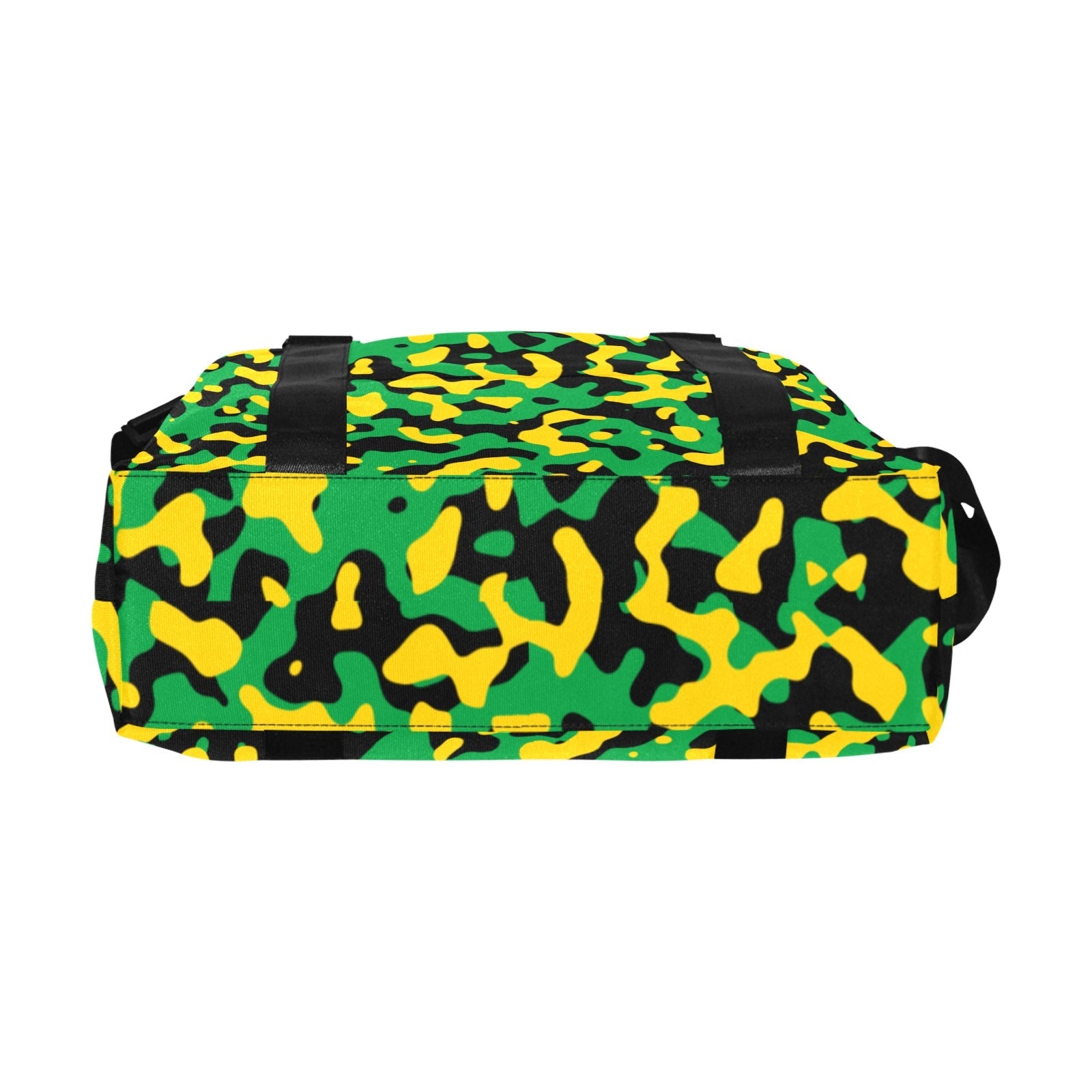 Jamaica Flag Camo Large Capacity Duffle Bag - Conscious Apparel Store