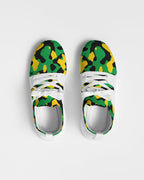 Jamaica Flag Camo Men's Two-Tone Sneaker - Conscious Apparel Store