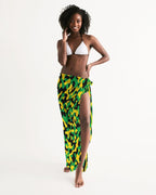 Jamaica Flag Camo Swim Cover Up - Conscious Apparel Store