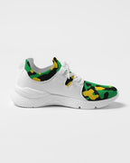 Jamaica Flag Camo Women's Two-Tone Sneaker - Conscious Apparel Store