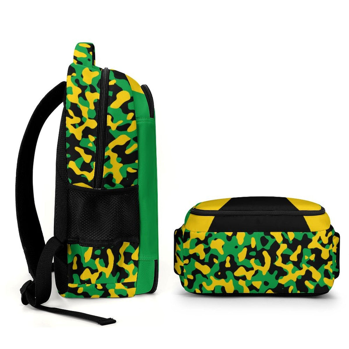 Jamaica Flag Casual Backpack - Conscious Apparel Store