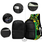 Jamaica Flag Casual Backpack - Conscious Apparel Store