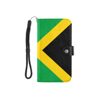 Jamaica Flag Flip Leather Purse for Mobile Phone/Small - Conscious Apparel Store