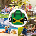 Jamaica Flag Insulated Cooler Bag - Conscious Apparel Store
