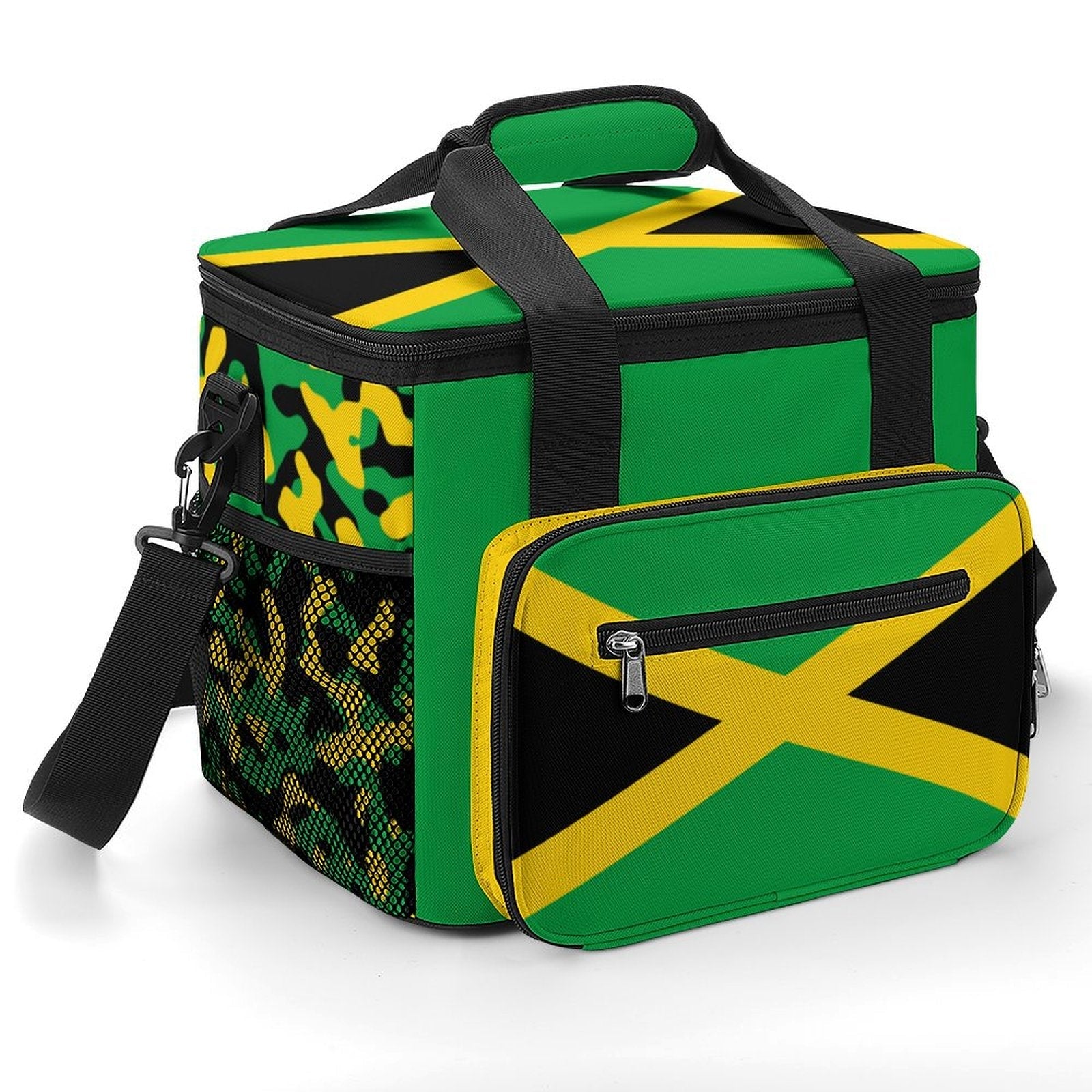 Jamaica Flag Insulated Cooler Bag - Conscious Apparel Store