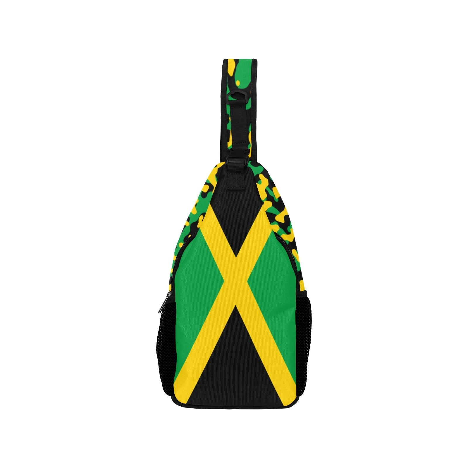 Jamaica Flag Men's Casual Chest Bag - Conscious Apparel Store