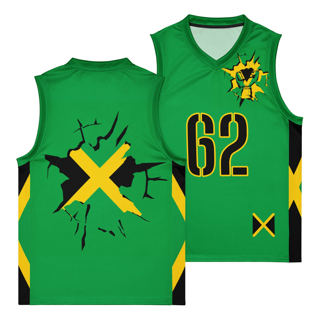 Jamaica Flag Premium Sport Jersey Tank Top - Conscious Apparel Store