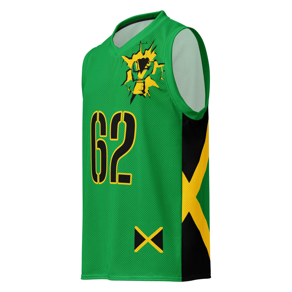 Jamaica Flag Premium Sport Jersey Tank Top - Conscious Apparel Store