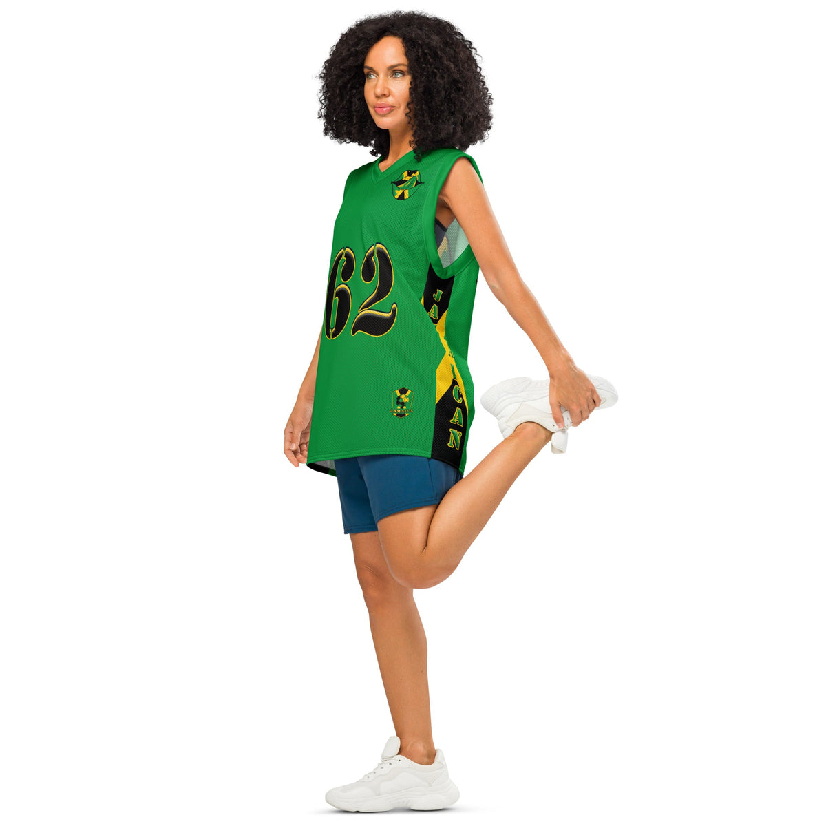 Jamaica Flag Women's Premium Tank Top Sport Jersey - Conscious Apparel Store