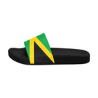 Jamaica Flag Women's Slide Sandals - Conscious Apparel Store