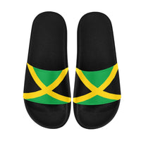 Jamaica Flag Women's Slide Sandals - Conscious Apparel Store