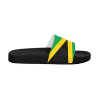 Jamaica Flag Women's Slide Sandals - Conscious Apparel Store