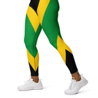 Jamaica Flag Yoga Leggings - Conscious Apparel Store