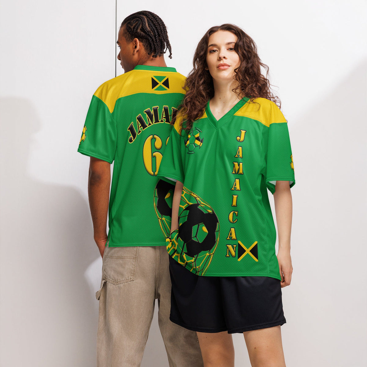 Jamaica Football Sport Jersey - Conscious Apparel Store