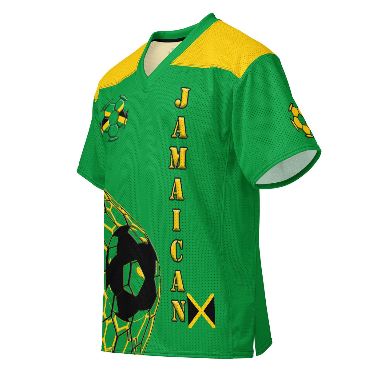 Jamaica Football Sport Jersey - Conscious Apparel Store