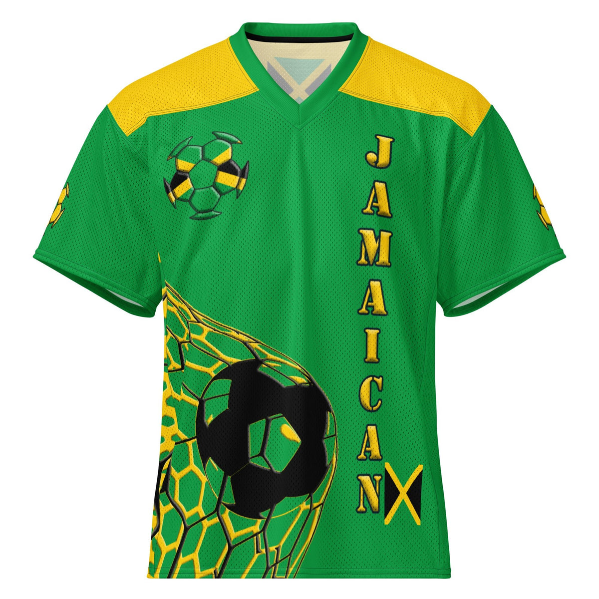 Jamaica Football Sport Jersey - Conscious Apparel Store