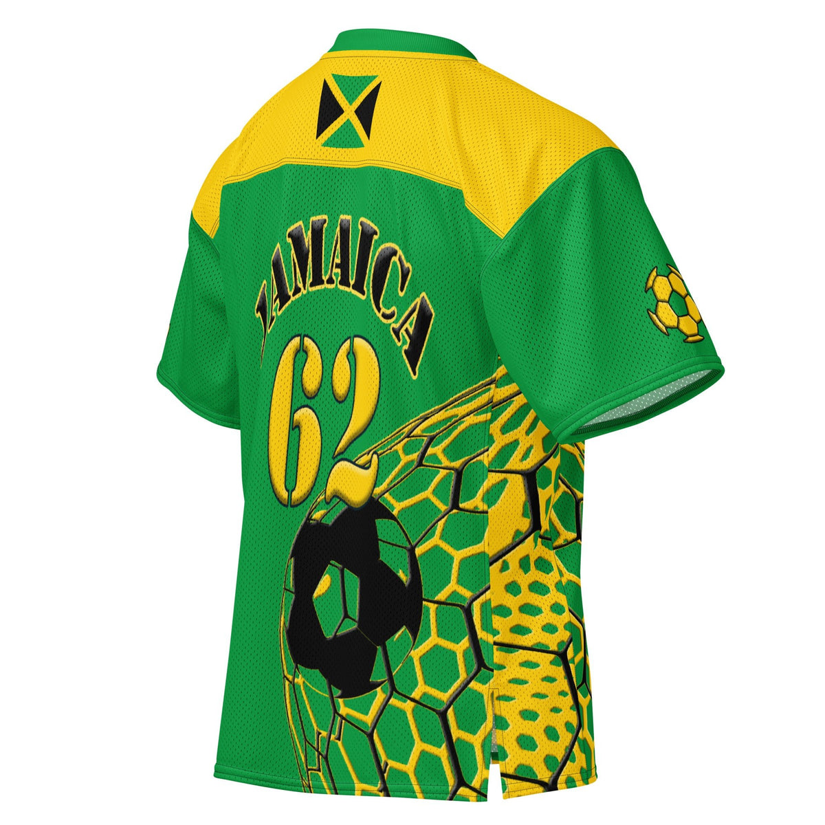 Jamaica Football Sport Jersey - Conscious Apparel Store