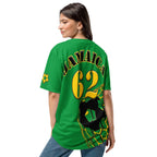 Jamaica Football Themed Button-Down Sport Jersey - Conscious Apparel Store
