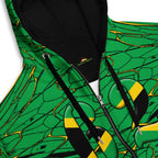 Jamaica Football Unisex zip hoodie - Conscious Apparel Store