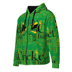 Jamaica (WI) Cricket Unisex zip hoodie - Conscious Apparel Store