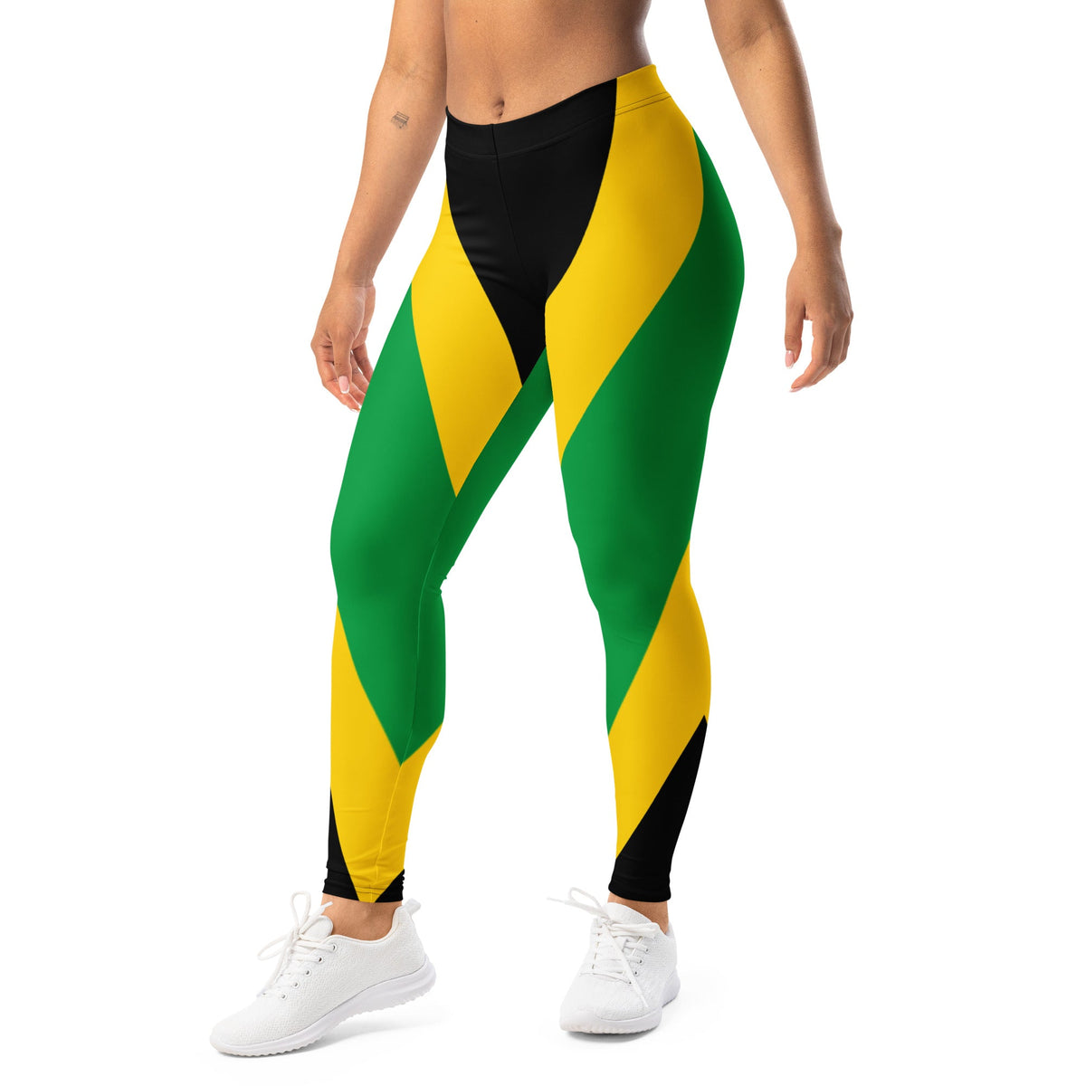 Jamaican Flag Leggings - Conscious Apparel Store