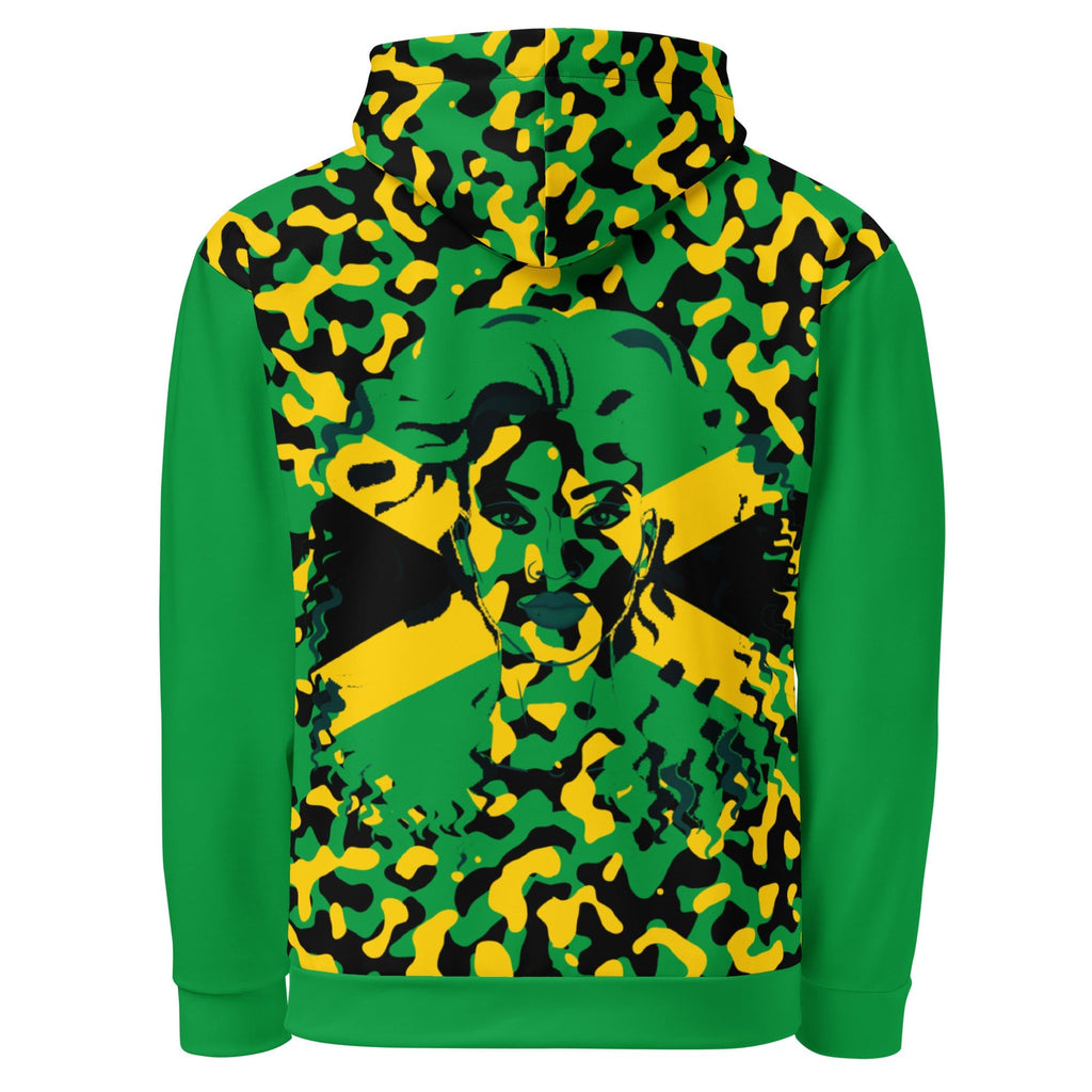 Jamaican Girl Unisex Pullover Hoodie - Conscious Apparel Store