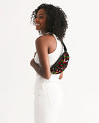 Kenya Flag Camo Crossbody Sling Bag - Conscious Apparel Store