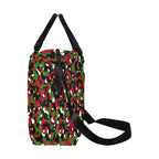 Kenya Flag Camo Large Capacity Duffle Bag - Conscious Apparel Store