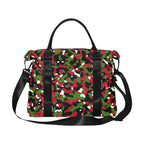 Kenya Flag Camo Large Capacity Duffle Bag - Conscious Apparel Store