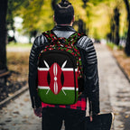 Kenya Flag Casual Backpack - Conscious Apparel Store