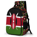 Kenya Flag Casual Backpack - Conscious Apparel Store
