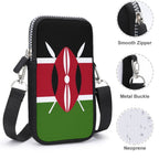 Kenya Flag Mobile Phone Purse - Conscious Apparel Store