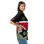 Kenya Football Themed Button-Down Sport Jersey - Conscious Apparel Store
