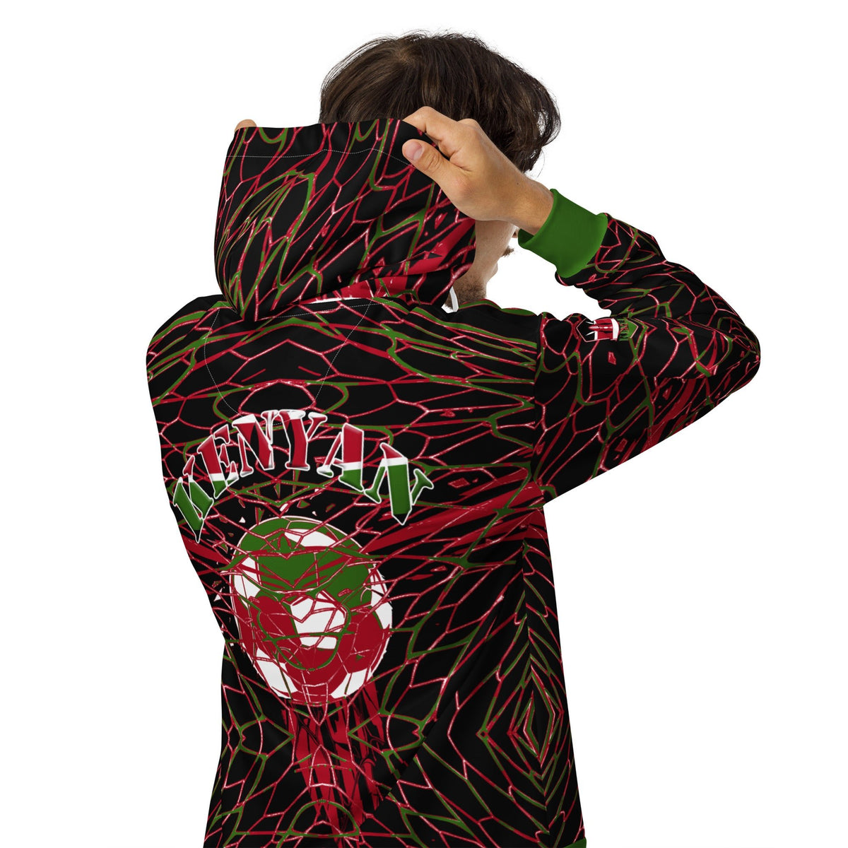 Kenya Football Unisex zip hoodie - Conscious Apparel Store