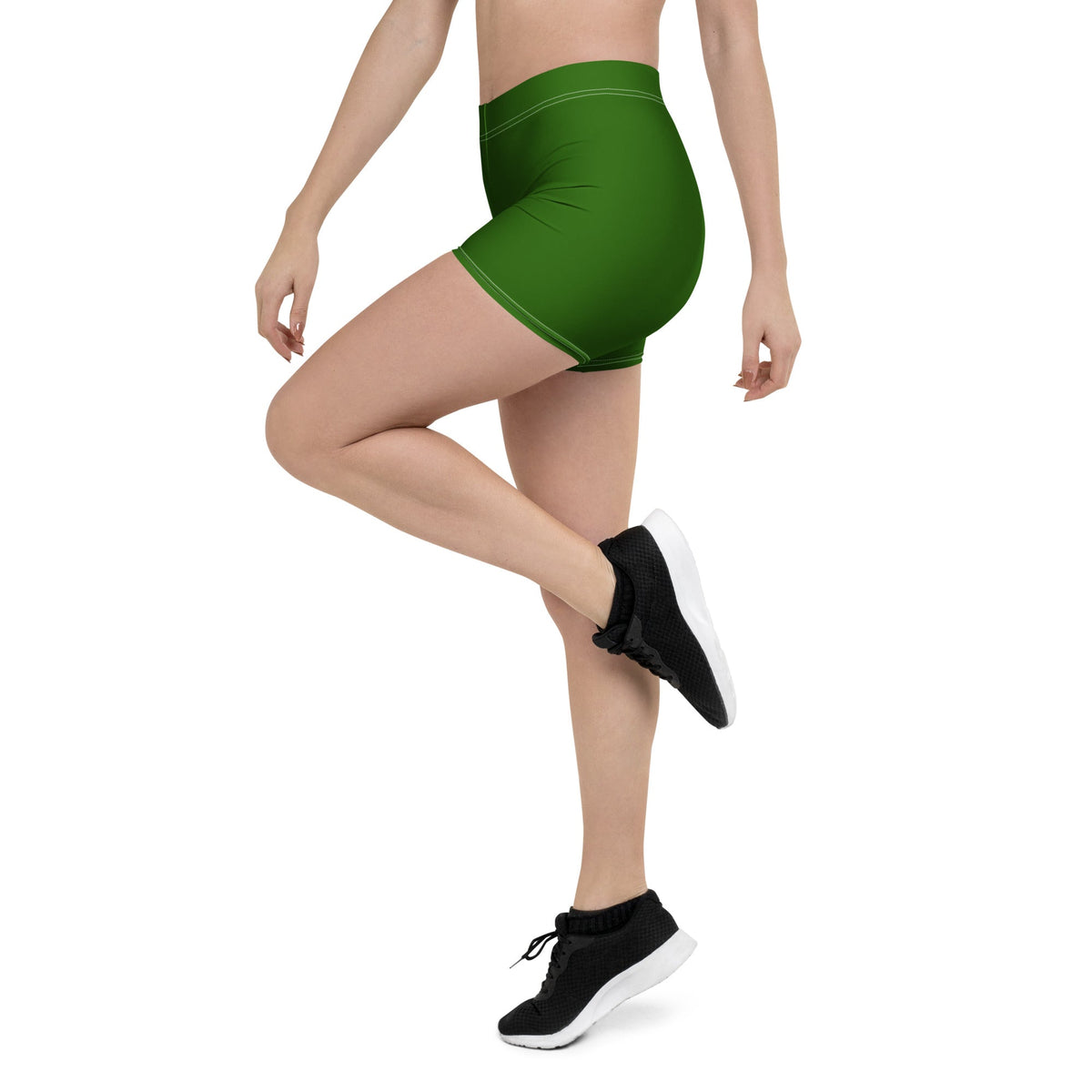 Kenya Green Leggings Shorts - Conscious Apparel Store