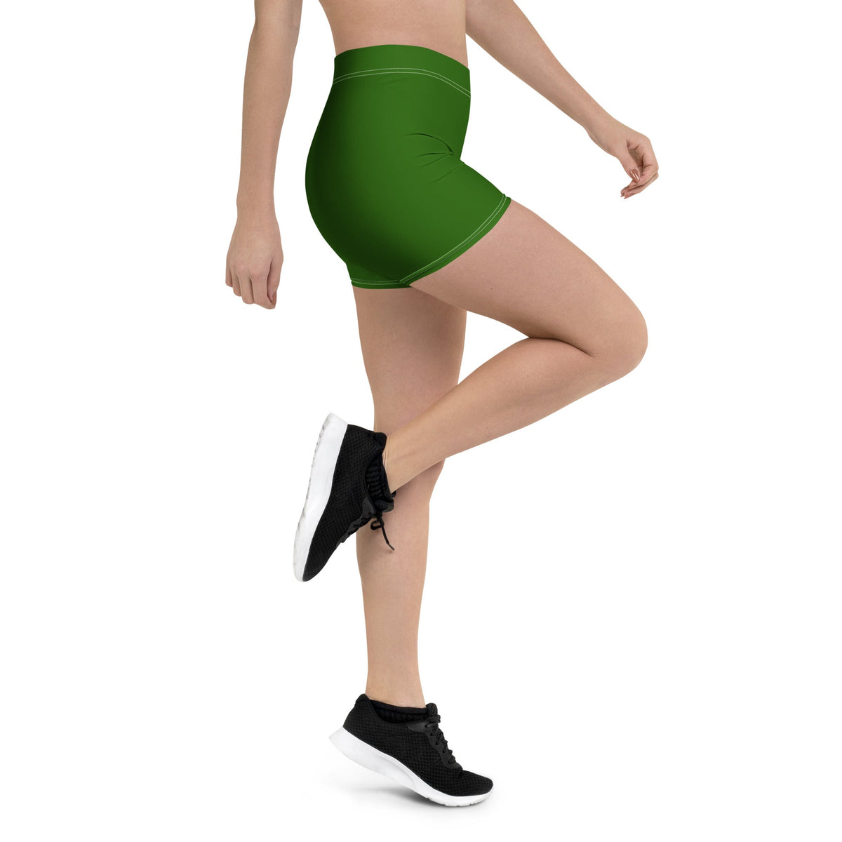 Kenya Green Leggings Shorts - Conscious Apparel Store