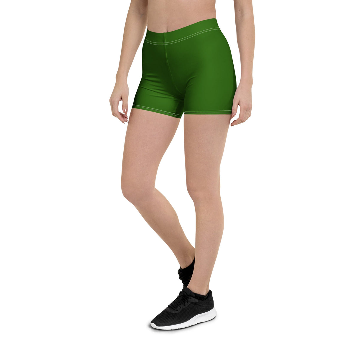 Kenya Green Leggings Shorts - Conscious Apparel Store