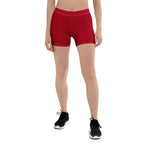 Kenya Red Leggings Shorts - Conscious Apparel Store