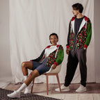 Kenyan Flag Camo Unisex zip hoodie - Conscious Apparel Store