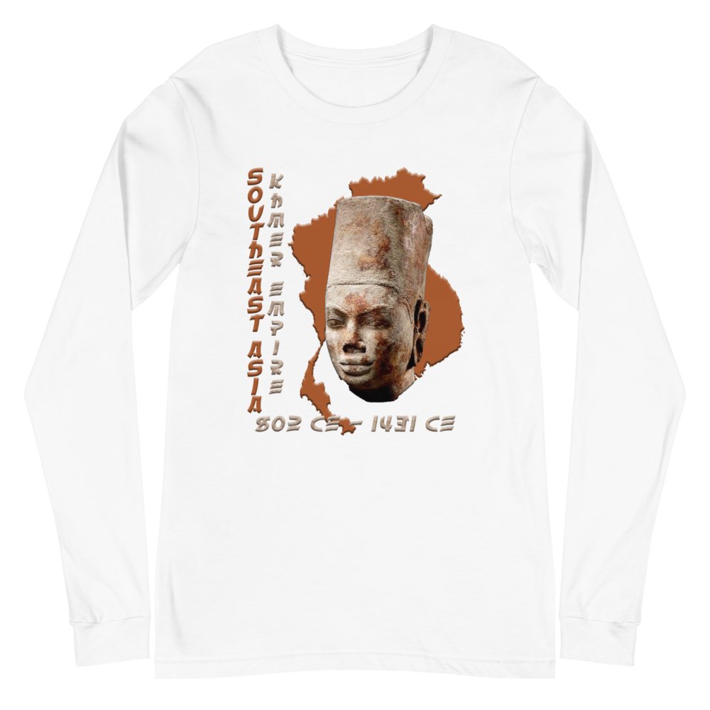 Khmer Empire Unisex Long Sleeve T-Shirt - Conscious Apparel Store