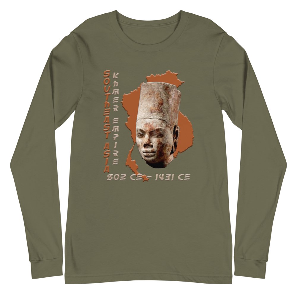 Khmer Empire Unisex Long Sleeve T-Shirt - Conscious Apparel Store