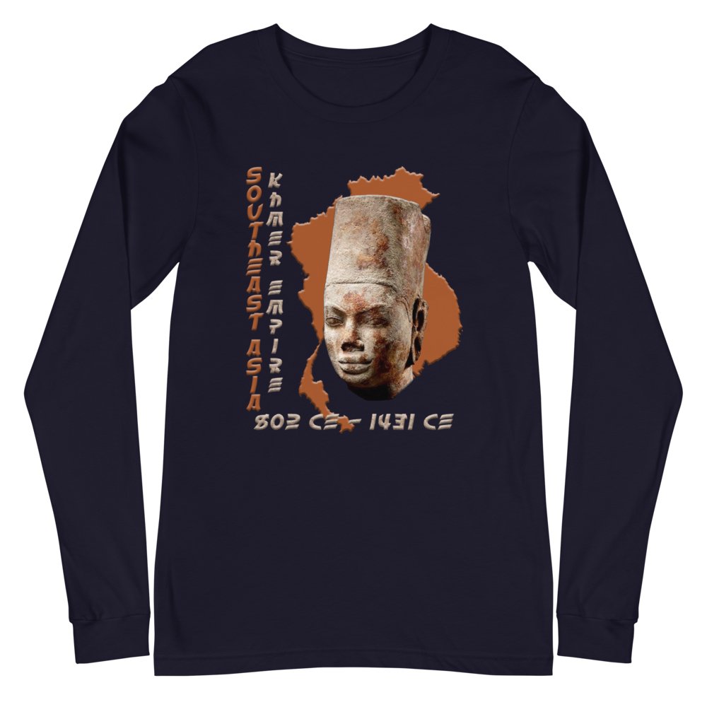 Khmer Empire Unisex Long Sleeve T-Shirt - Conscious Apparel Store