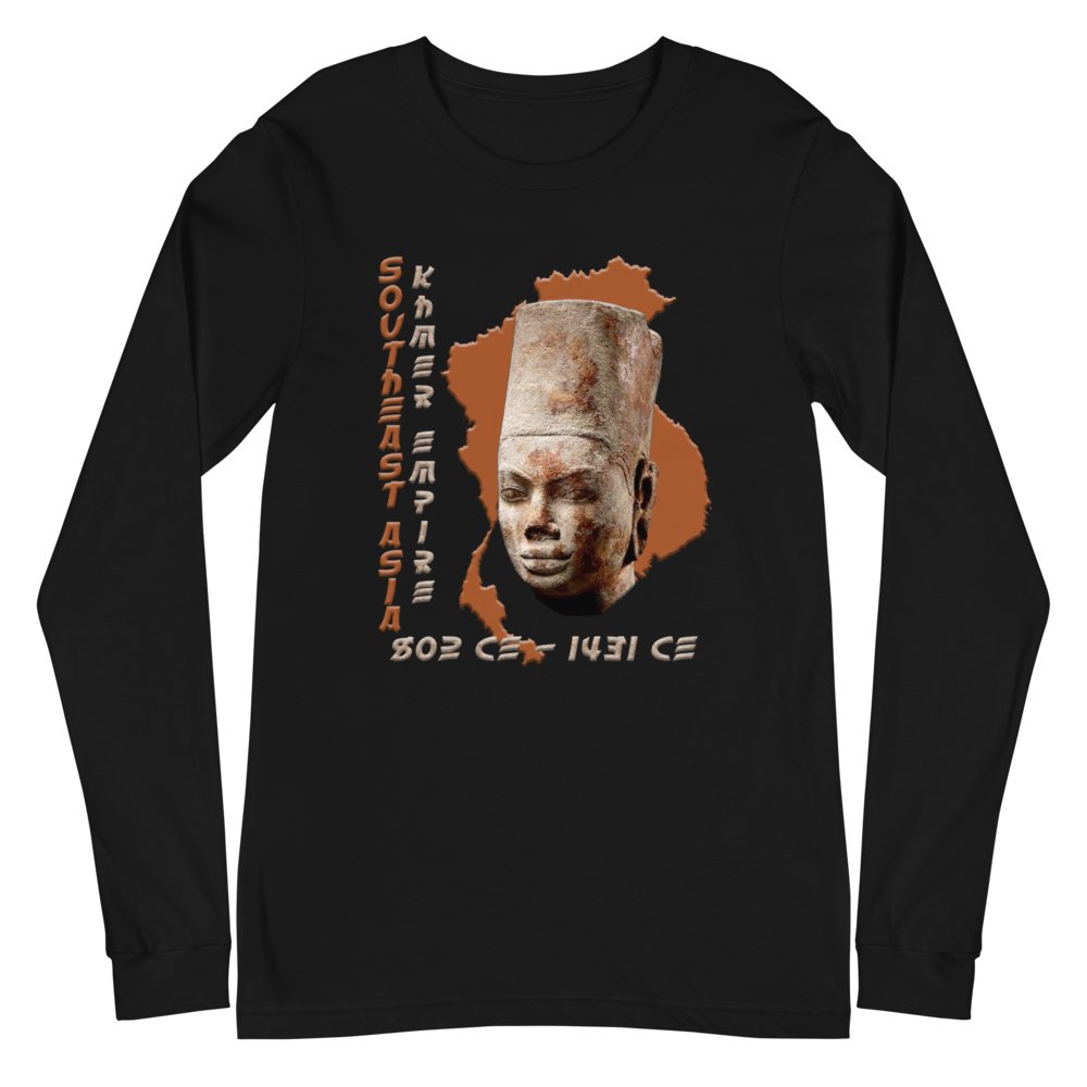 Khmer Empire Unisex Long Sleeve T-Shirt - Conscious Apparel Store