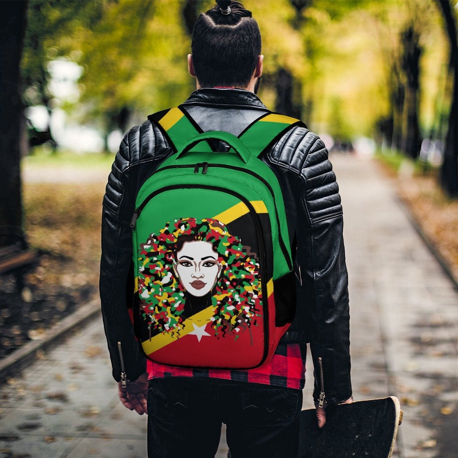 Kittitian Girl Casual Backpack - Conscious Apparel Store