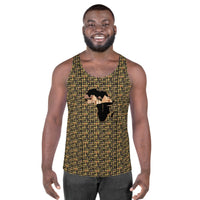 Men's Hieroglyphics Nubia (Black) Tank Top - Conscious Apparel Store
